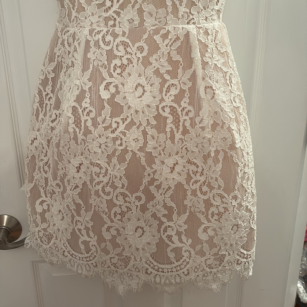 SOLD BRONX AND BANCO Colette Lace Mini Dress - Picture 5 of 15